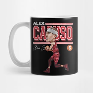 Alex Caruso Chicago Cartoon Mug